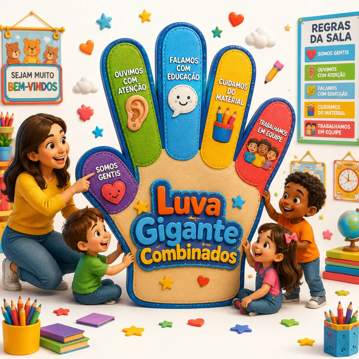 Luva Gigante Combinados