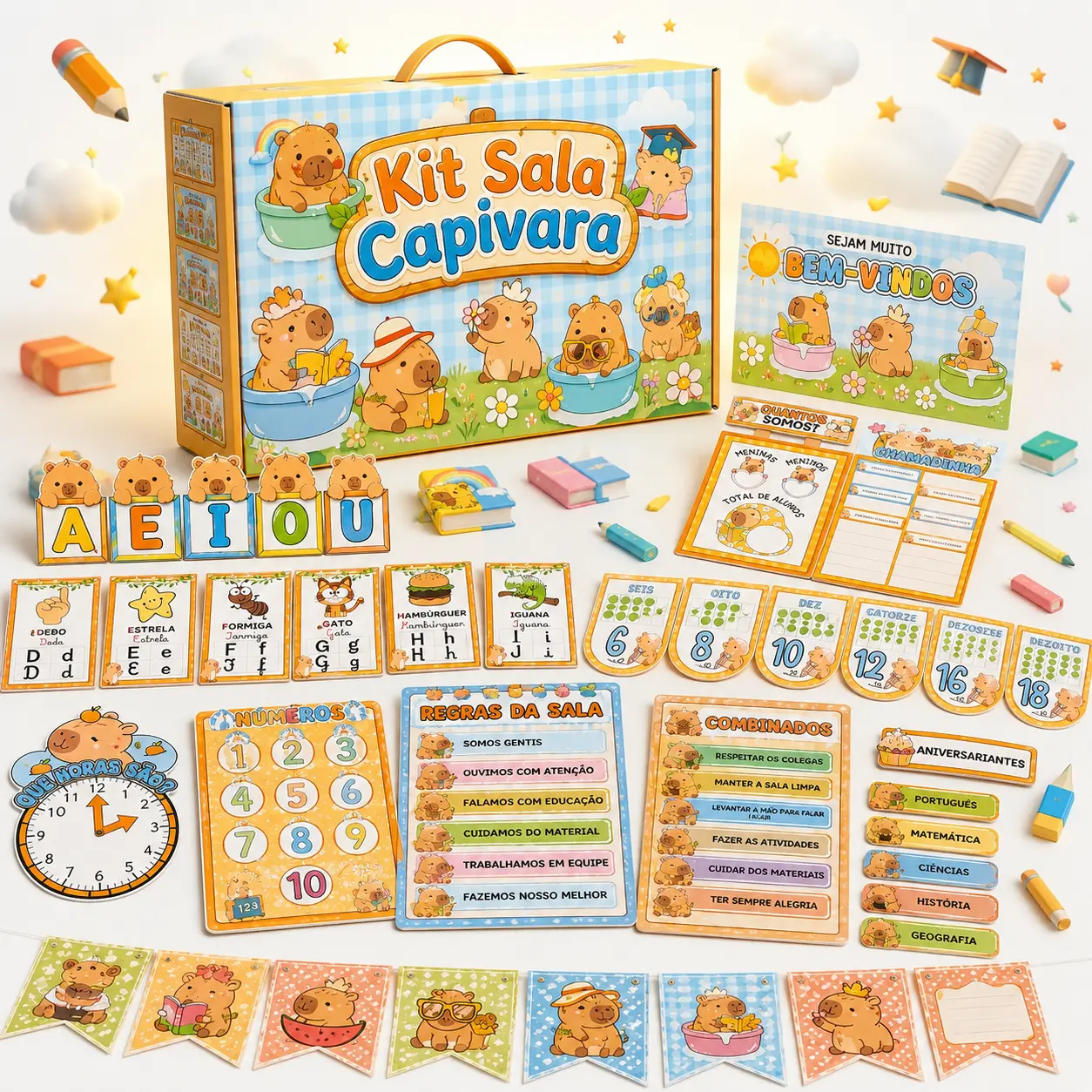 Kit Sala Capivara