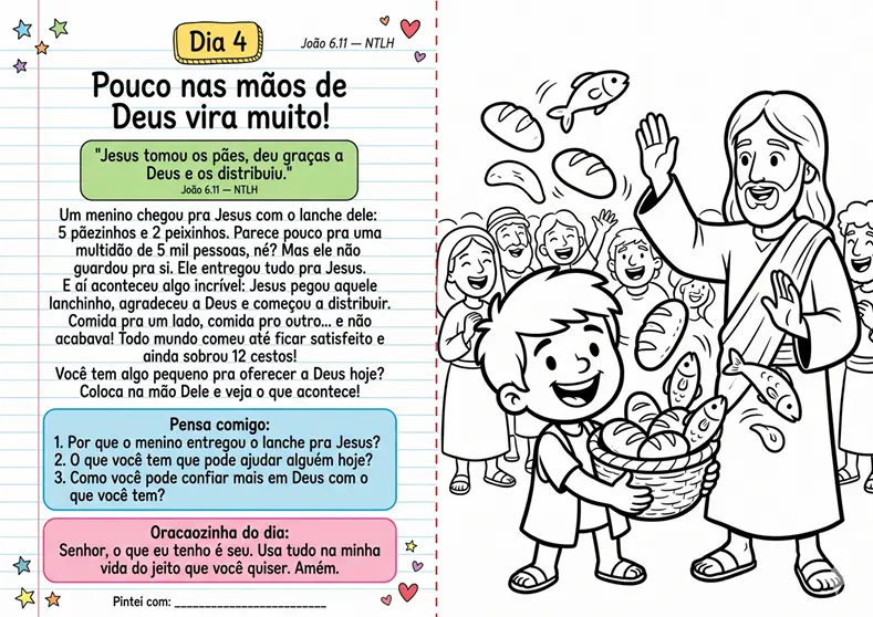 Página do devocional — Dia 4